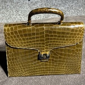 1950’s Lucille de Paris Alligator handbag